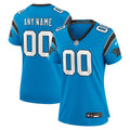 Carolina Panthers Nike Women s Alternate Custom Game Jersey   Blue