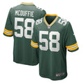 Men s Nike Isaiah McDuffie Green Green Bay Packers Game Jersey