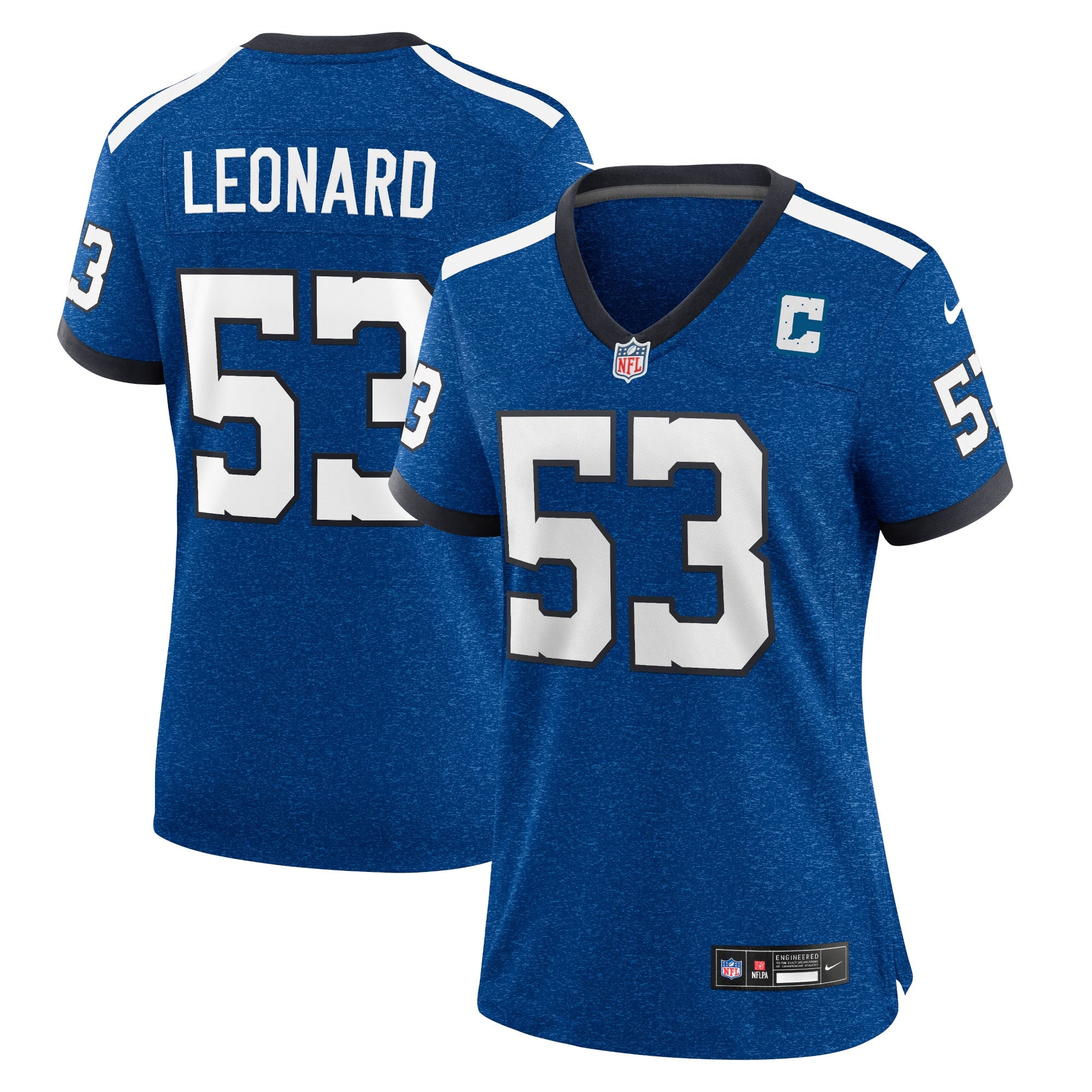 Shaquille Leonard Indianapolis Colts Nike Women s Player Jersey   Blue