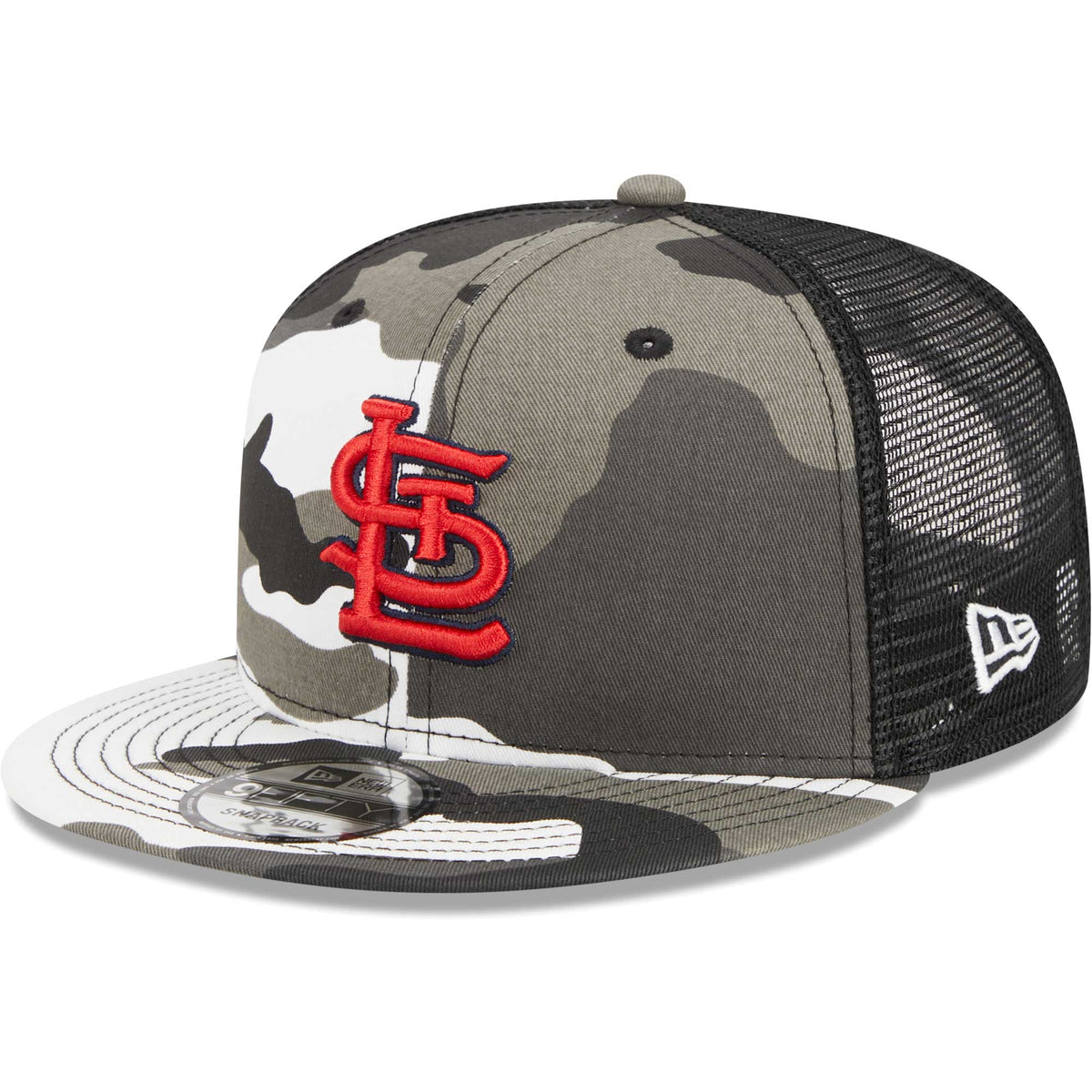 St. Louis Cardinals New Era Urban Camo Trucker 9FIFTY Snapback Hat - Camo