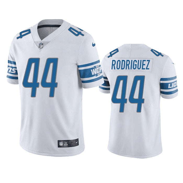 Youth Detroit Lions Malcolm Rodriguez Vapor Jersey   White