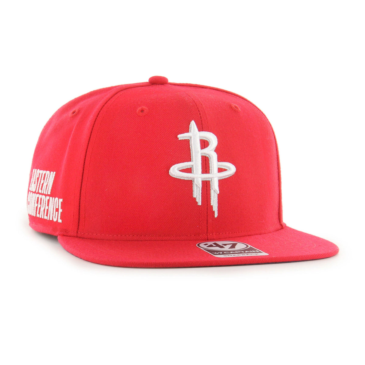 Houston Rockets '47 Sure Shot Captain Snapback Hat - Red