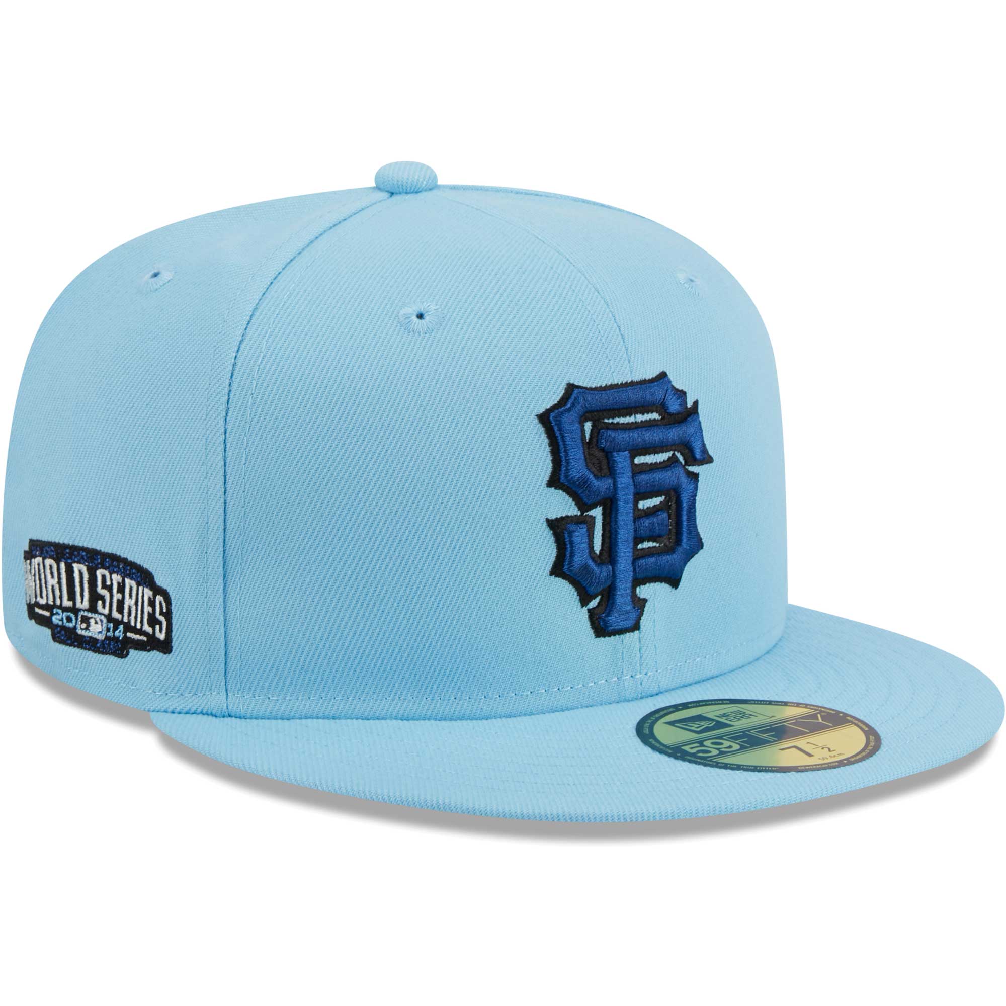 San Francisco Giants New Era 59FIFTY Fitted Hat - Light Blue