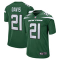 Men s Nike Ashtyn Davis Gotham Green New York Jets Game Player Jersey