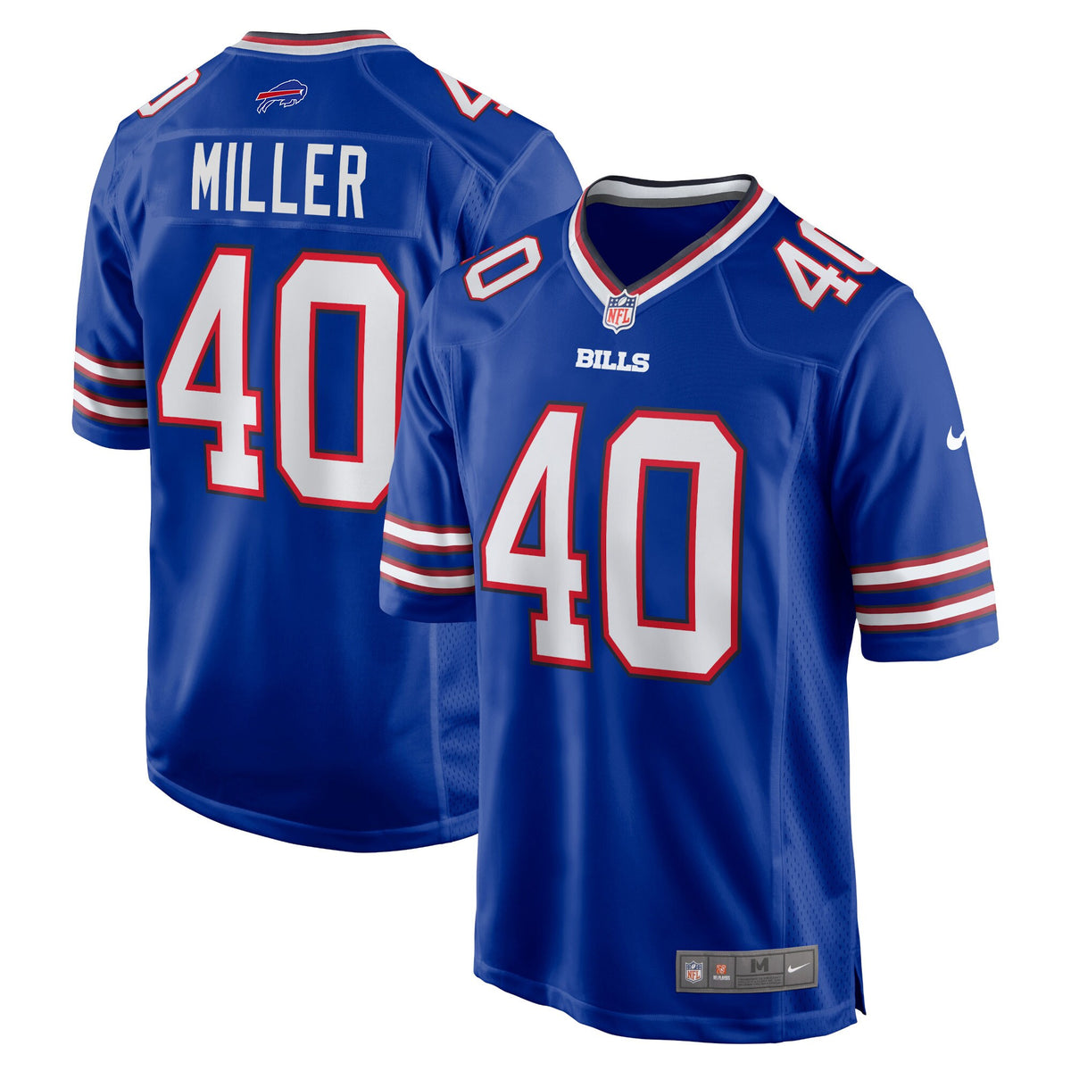 Von Miller Buffalo Bills Nike Player Game Jersey   Royal