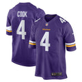 Men s Nike Dalvin Cook Purple Minnesota Vikings Game Jersey
