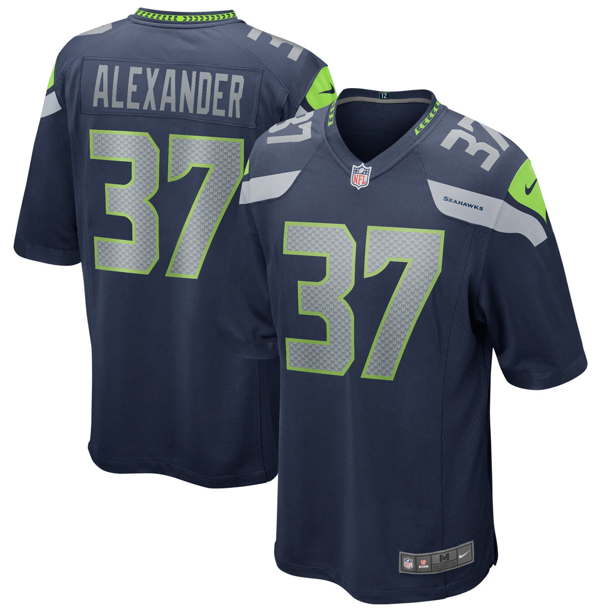 Shaun Alexander Seattle Seahawks Nike Game Retired Player Jersey College Navy