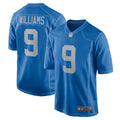 Jameson Williams Detroit Lions Nike Alternate Player Game Jersey   Blue