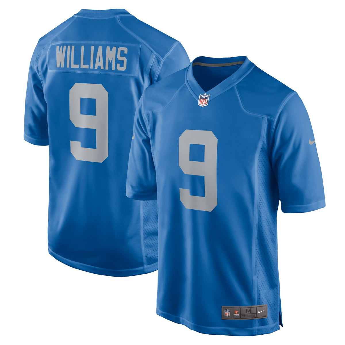 Jameson Williams Detroit Lions Nike Alternate Player Game Jersey   Blue