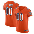 Chicago Bears Nike Vapor Elite Custom Jersey   Orange