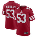 Men s Nike Dee Winters Scarlet San Francisco 49ers Team Game Jersey