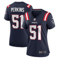 Women s Nike Ronnie Perkins Navy New England Patriots Game Jersey