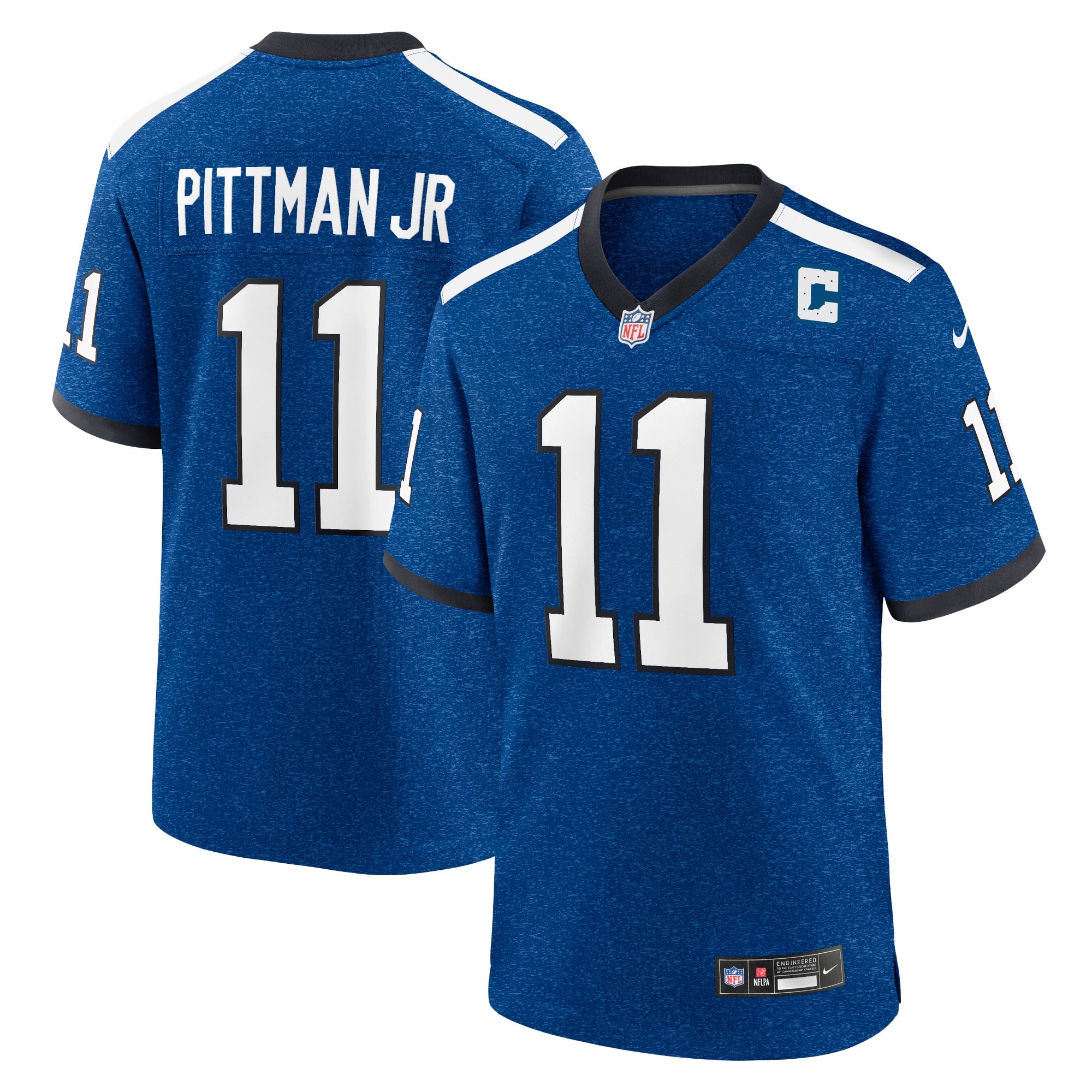 Michael Pittman Jr. Indianapolis Colts Nike Indiana Nights Alternate Game Jersey   Royal