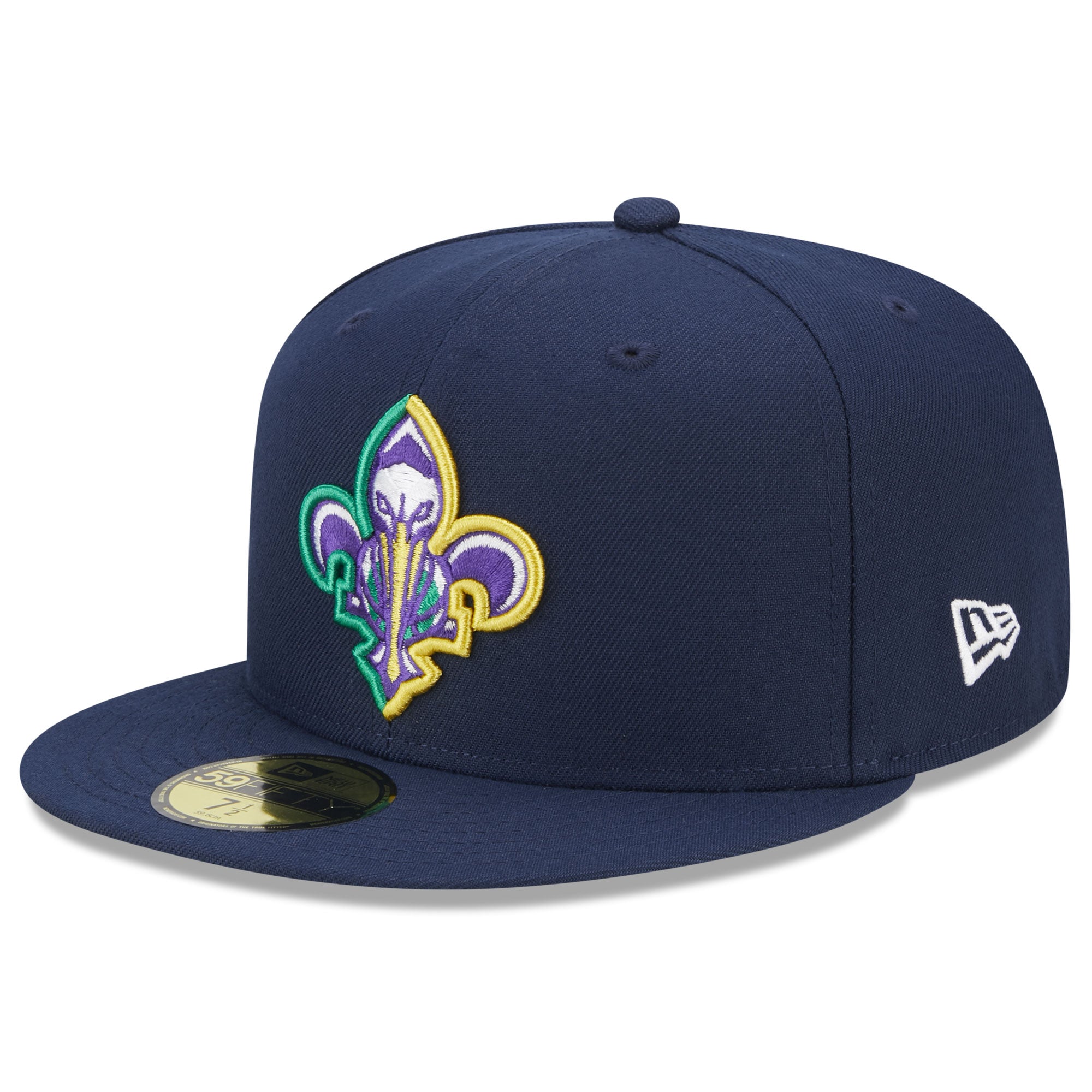 New Orleans Pelicans New Era 2022/23 City Edition Alternate Logo 59FIFTY Fitted Hat - Navy