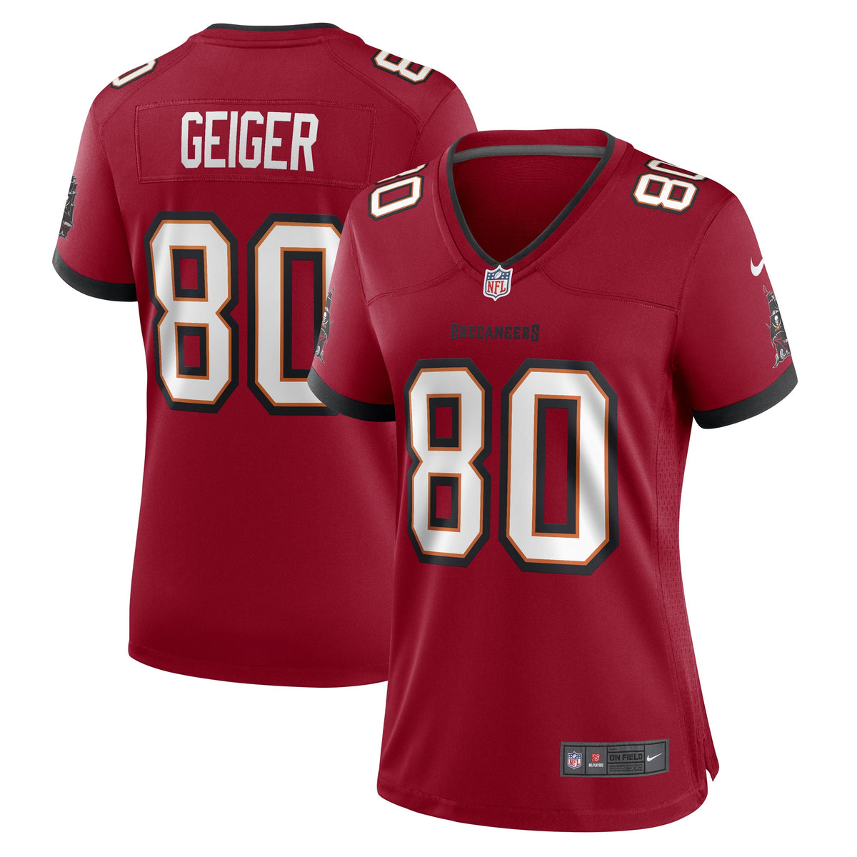 Kaylon Geiger Tampa Bay Buccaneers Nike Women s Game Player Jersey   Red
