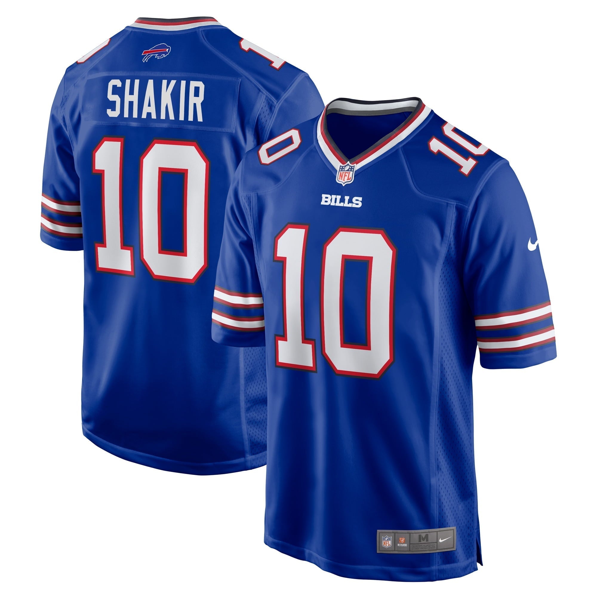 Men s Nike Khalil Shakir Royal Buffalo Bills Game Jersey