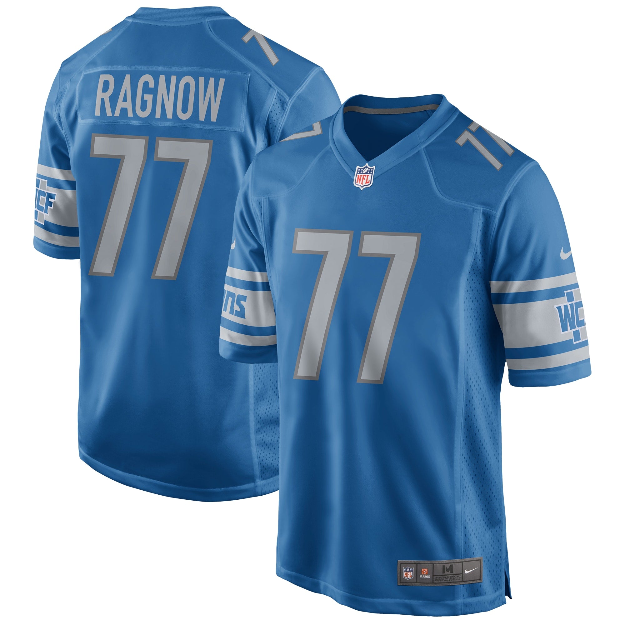 Frank Ragnow Detroit Lions Nike Game Jersey   Blue