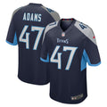 Andrew Adams Tennessee Titans Nike Home Game Player Jersey   Navy