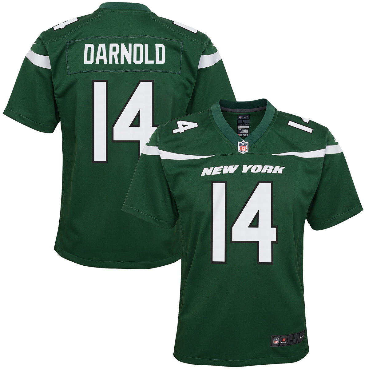 Sam Darnold New York Jets Nike Preschool Game Jersey   Gotham Green