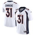 Justin Simmons Denver Broncos Nike Vapor Limited Jersey   White