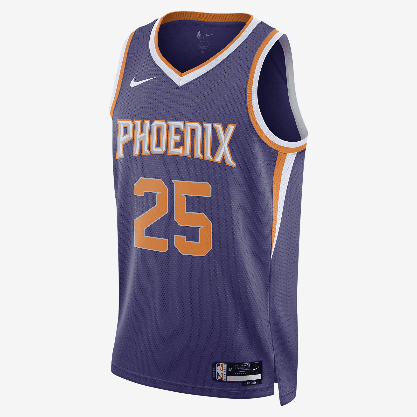 Phoenix Suns Icon Edition 2022/23 Nike Dri-FIT NBA Swingman Jersey - New Orchid