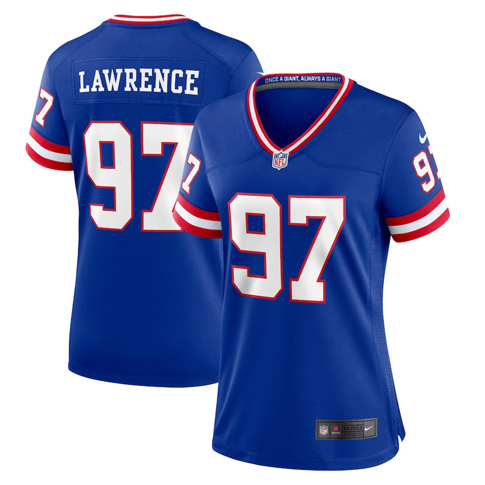 Women s New York Giants Dexter Lawrence Game Jersey Royal