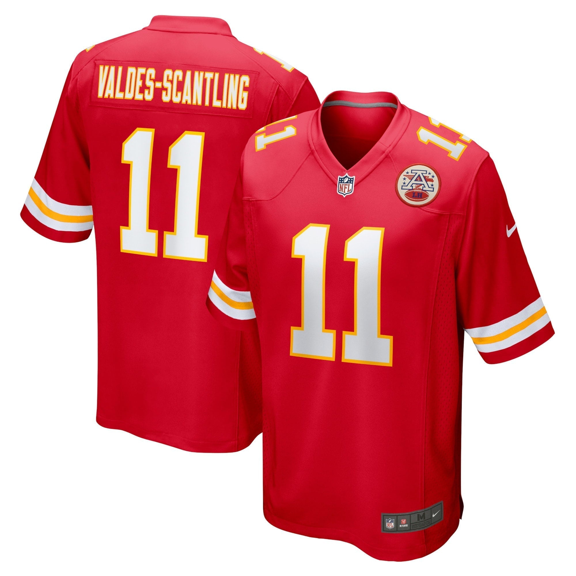 Men s Nike Marquez Valdes-Scantling Red Kansas City Chiefs Game Jersey
