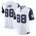 Men s Nike CeeDee Lamb White Dallas Cowboys Vapor F.U.S.E. Limited Jersey