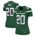Men s Nike Breece Hall Green New York Jets Player Game Jersey