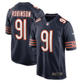 Men s Nike Dominique Robinson Navy Chicago Bears Game Player Jersey