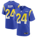 Men s Nike Taylor Rapp Royal Los Angeles Rams Game Jersey