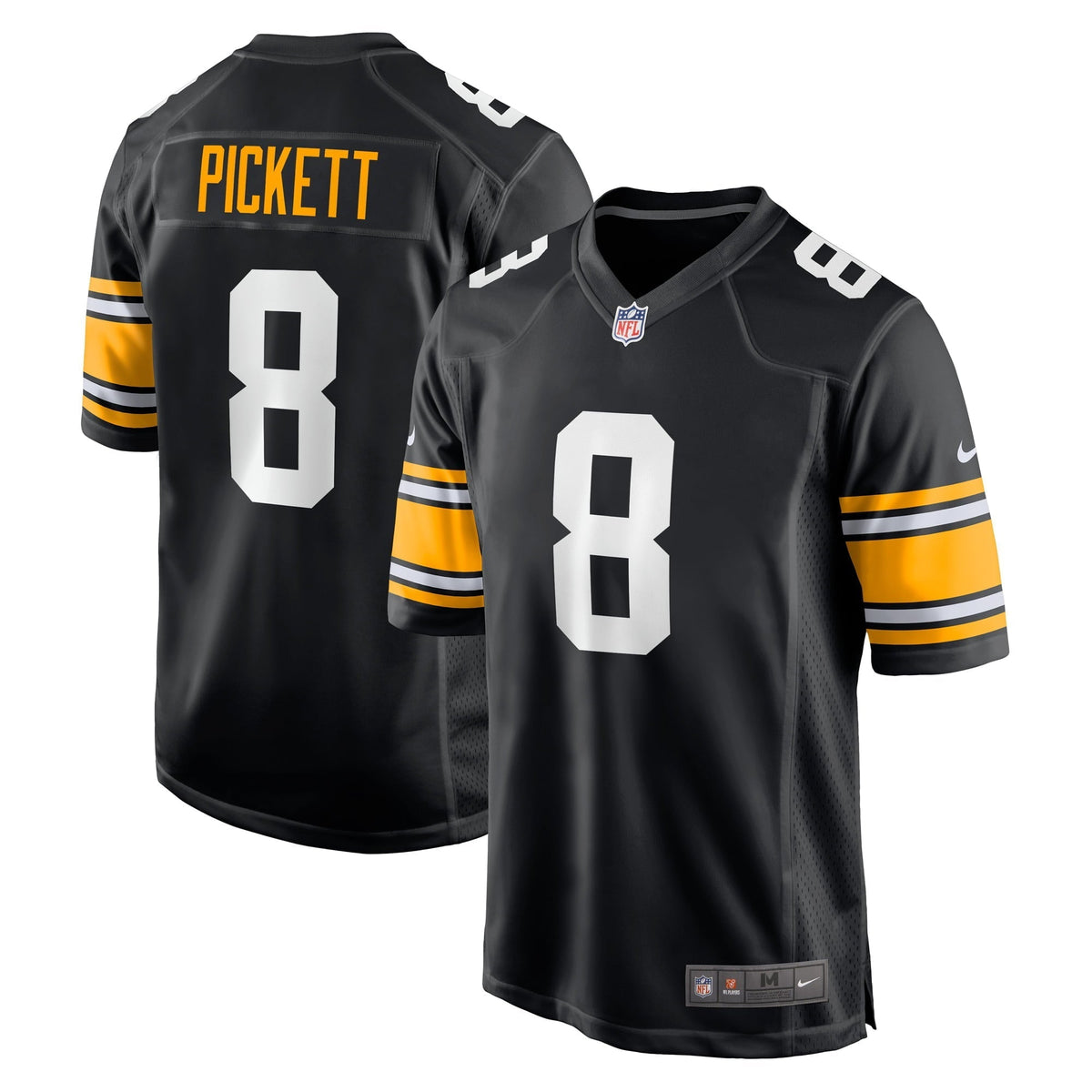 Men s Nike Kenny Pickett Black Pittsburgh Steelers Player Alternate Game Jersey