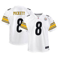 Kenny Pickett Pittsburgh Steelers Nike Youth Game Jersey   White
