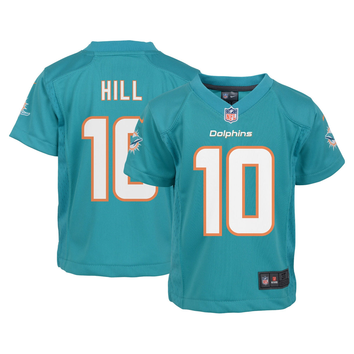 Tyreek Hill Miami Dolphins Nike Preschool Game Jersey   Aqua
