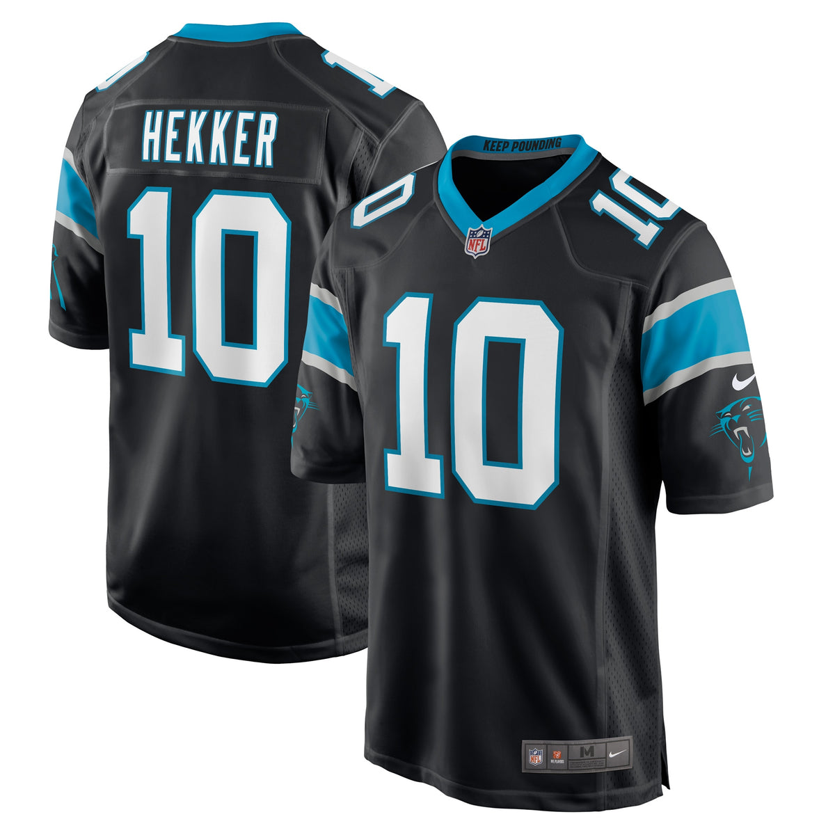 Johnny Hekker Carolina Panthers Nike Game Player Jersey   Black