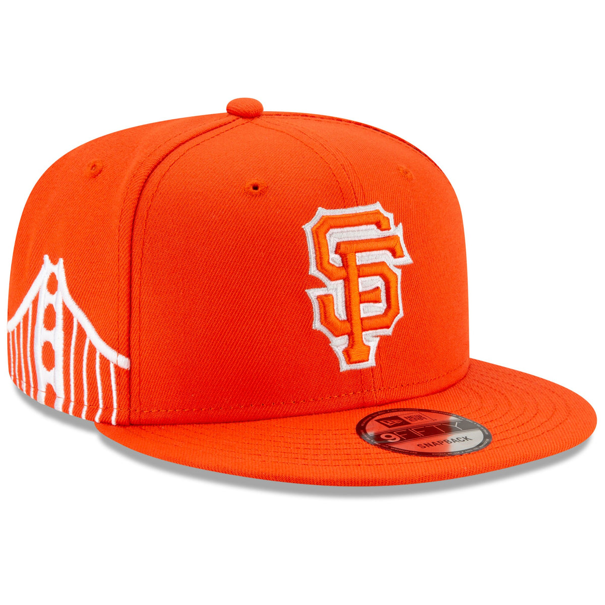 San Francisco Giants New Era Youth 2021 City Connect 9FIFTY Snapback Adjustable Hat - Orange