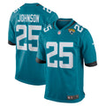 D Ernest Johnson Jacksonville Jaguars Nike Team Game Jersey    Teal