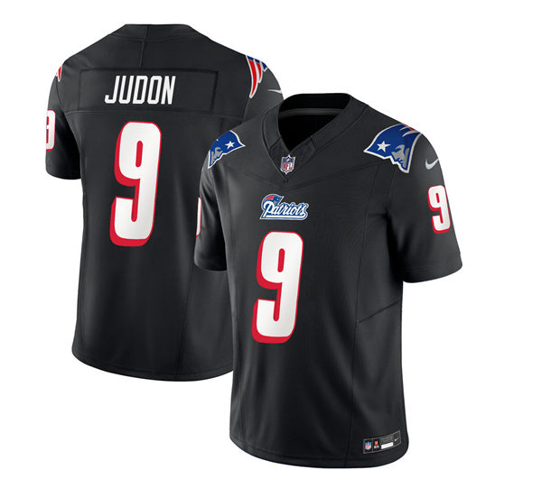 Men s New England Patriots Matthew Judon Black 2023 F.U.S.E. Vapor Limited Stitched Jersey