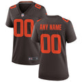 Cleveland Browns Nike Women s Alternate Custom Game Jersey   Brown
