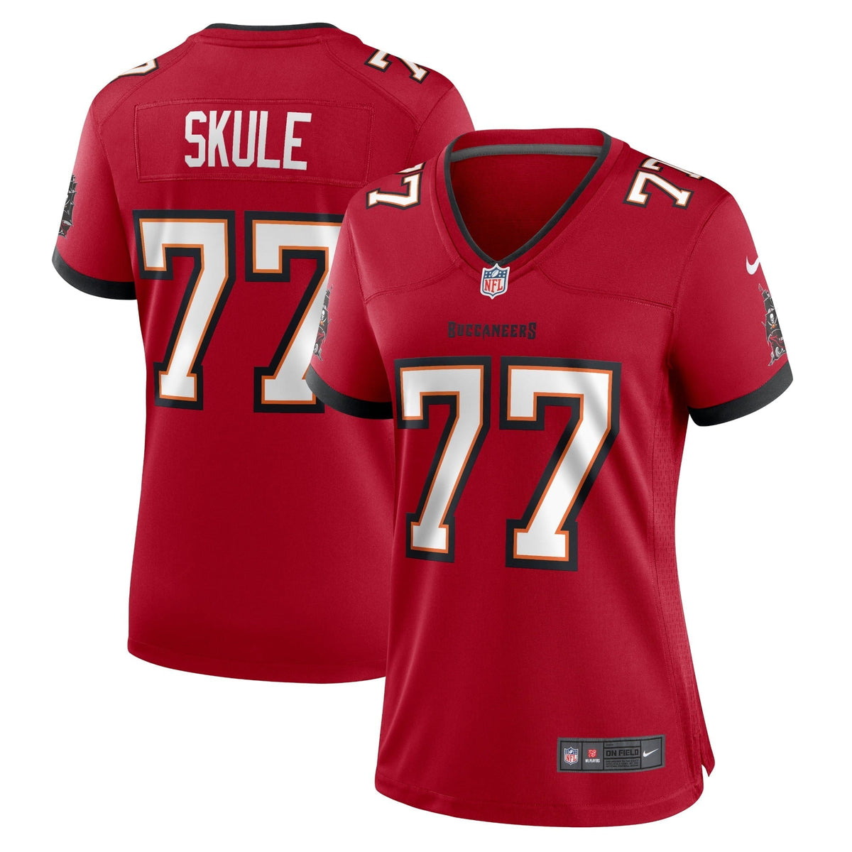 Women s Nike Justin Skule Red Tampa Bay Buccaneers Home Game Player Jersey