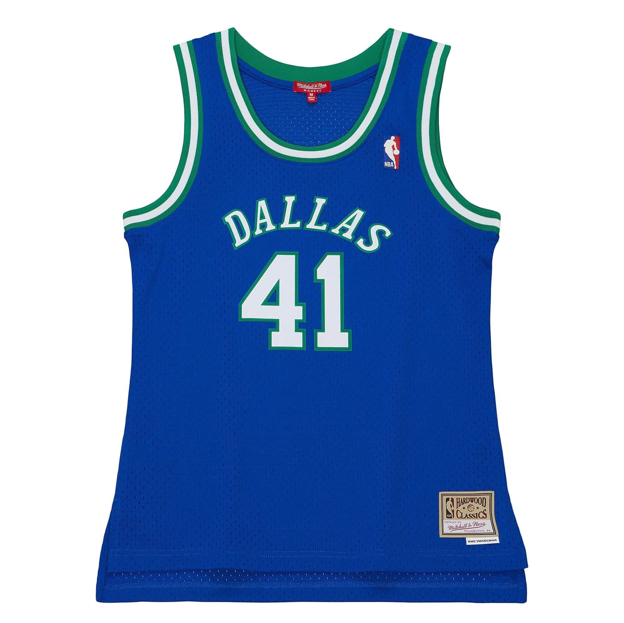 Womens Swingman Dirk Nowitzki Dallas Mavericks 1998-99 Jersey
