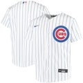 Youth Chicago Cubs White Home Replica Team Jersey