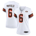 Women s Nike Baker Mayfield White Cleveland Browns 1946 Collection Alternate Game Jersey