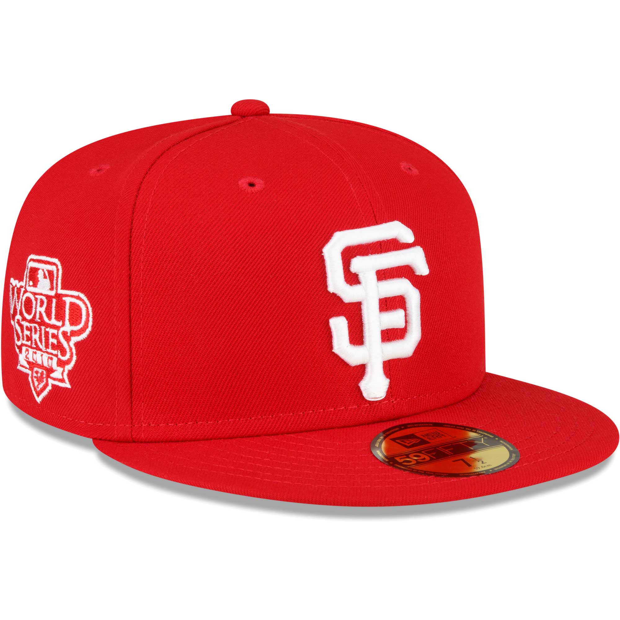 San Francisco Giants New Era Sidepatch 59FIFTY Fitted Hat - Red