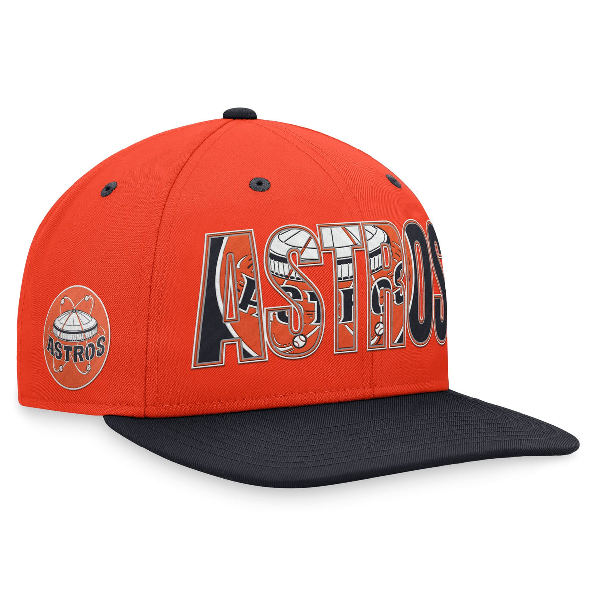 Houston Astros Nike Cooperstown Collection Pro Snapback Hat - Orange