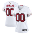 Arizona Cardinals Nike Women s Custom Game Jersey   White