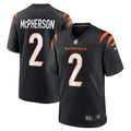 Men s Nike Evan McPherson Black Cincinnati Bengals Game Jersey