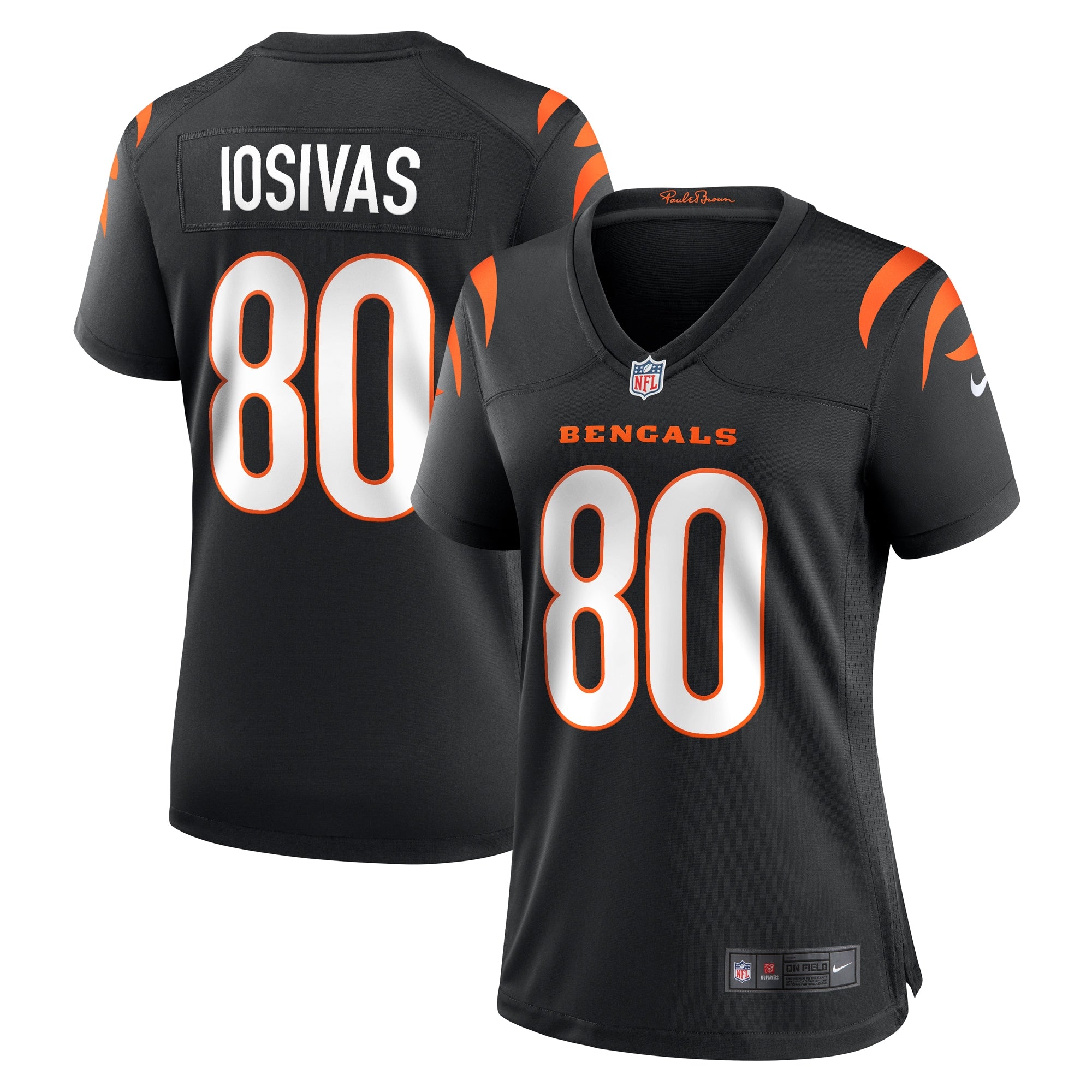 Andrei Iosivas Cincinnati Bengals Nike Women s Team Game Jersey    Black