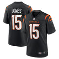 Charlie Jones Cincinnati Bengals Nike Team Game Jersey    Black