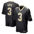Wil Lutz New Orleans Saints Nike Game Jersey   Black